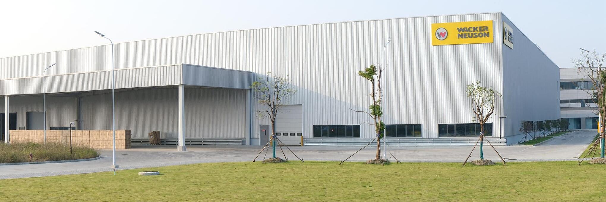 Site de Wacker Neuson Pinghu.
